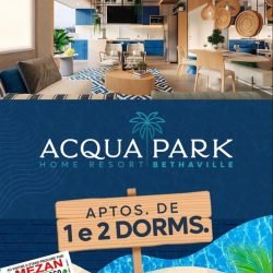 3 Acqua Bethaville Apto 1 e 2 Dorm