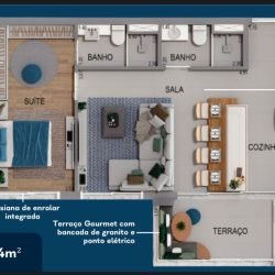 Aqua Park Barueri Planta 54m²